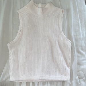 Mock Neck Crop Top
